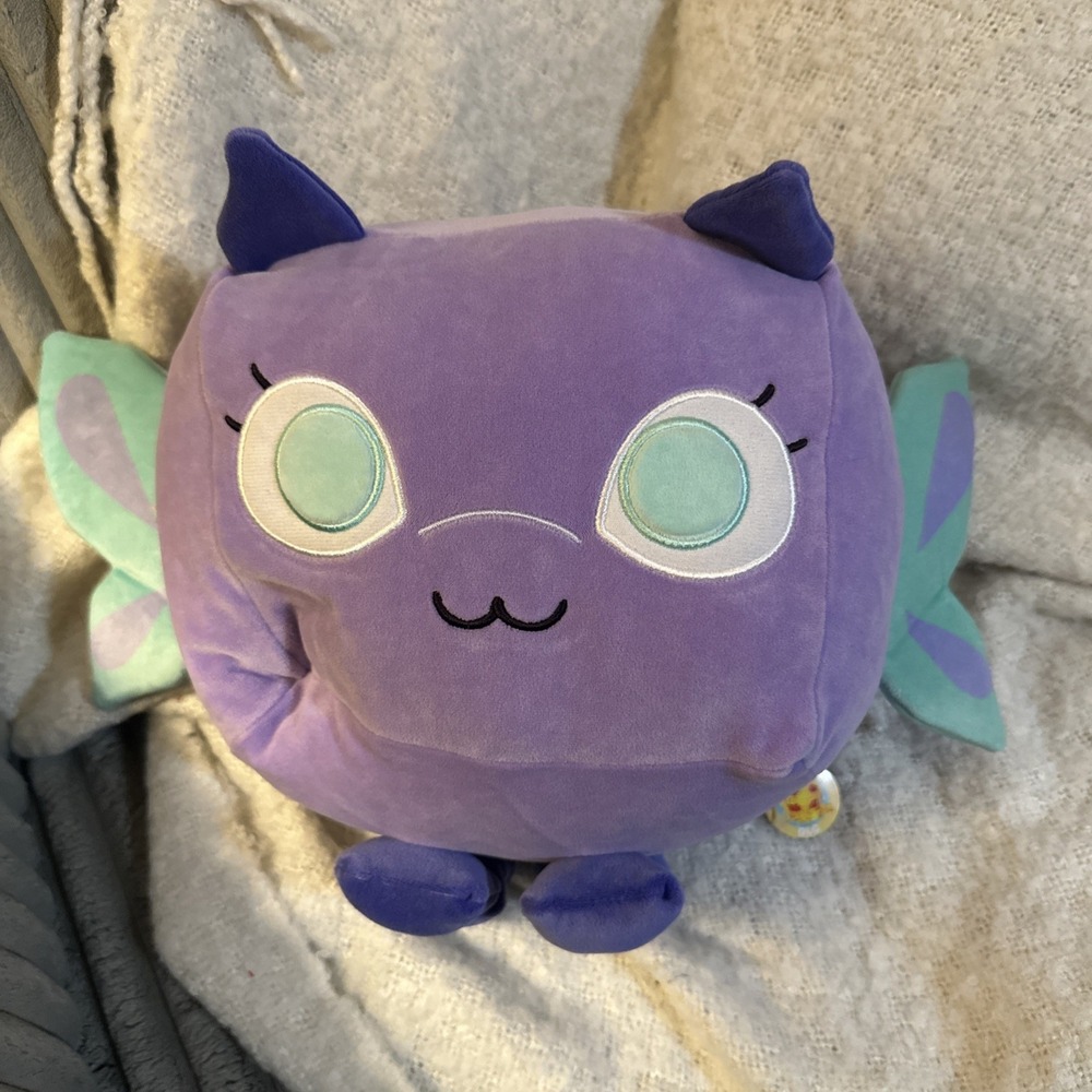 Pet Simulator Fantasy Purple Fairy‎ Plush 8 X 16 Inches Stuffed Animal No Code